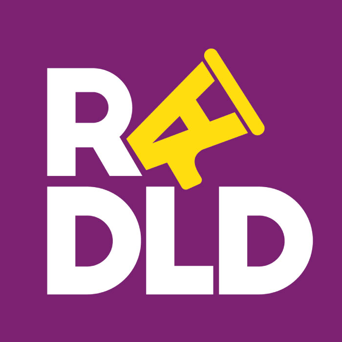 RADLD icon representing the Raising awareness of developmental language disorder movement.